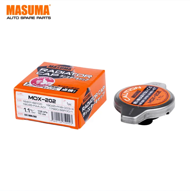 MOX-202 MASUMA de refrigeración automática tapa 15 psi presión tapa del radiador 16401-87211