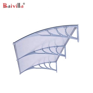 Aluminium Polycarbonat Blatt Outdoor Markise Designs Fenster Baldachin