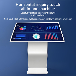 Pantalla interactiva de varios tamaños Pantalla tipo Android Máquina de consulta táctil LCD Todo en uno Información Publicidad Quiosco horizontal - Product Image 6