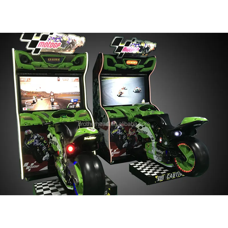 GP a gettoni moto racing ride on car simulator indoor amusement arcade game machine equipment