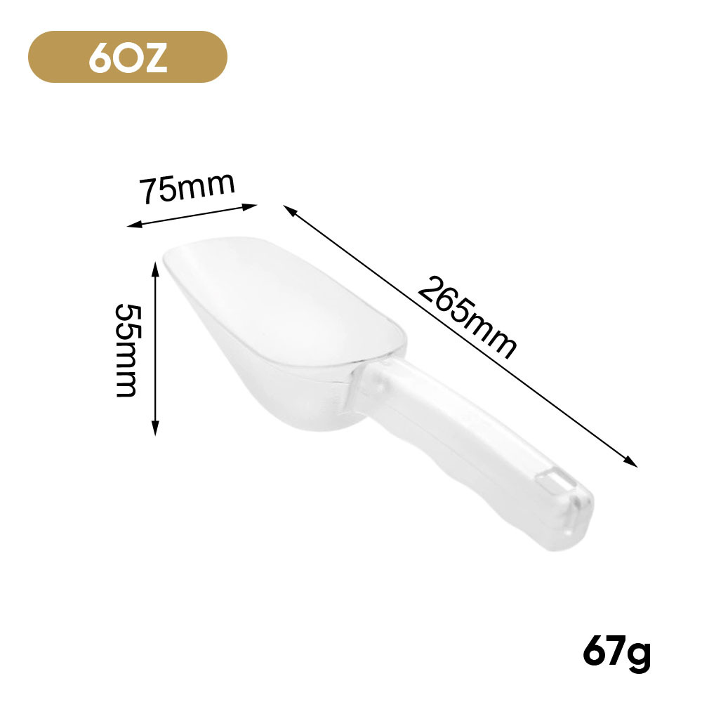 6oz round ice shovel