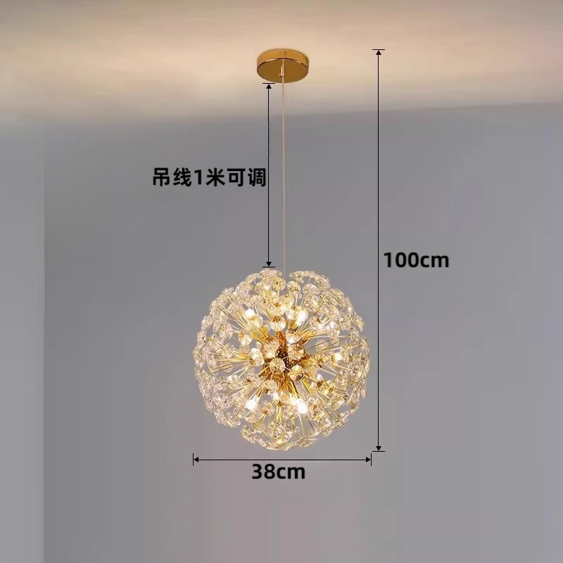 8 heads-diameter 40 cm