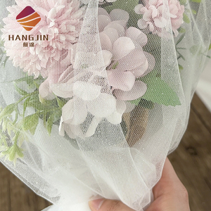 Ngà Long Lanh Mềm Vải Tuyn Bởi Sân Thêm Tốt Lấp Lánh Đám Cưới Mạng Che Mặt Bạc Lấp Lánh Lưới Sáng Bóng Sequin Vải Tuyn Tự Làm Ăn Mặc - Product Image 3