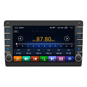 car stereo factory 4 core 9 inch touch screen android 2din car radio universal optional wireless carplay and android auto - Product Image 3