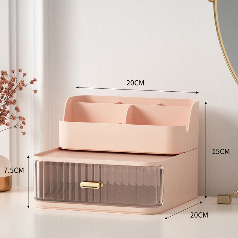 Porte-stylo 1 couche : Rose élégant