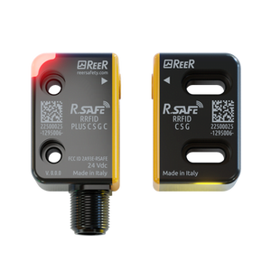REER Brand R-SAFE RFID PLUS C S G C Plus versione 2 ingressi digitali 2 OSSD paia 300 mA sensore di sicurezza attuatore Standard - Product Image 2