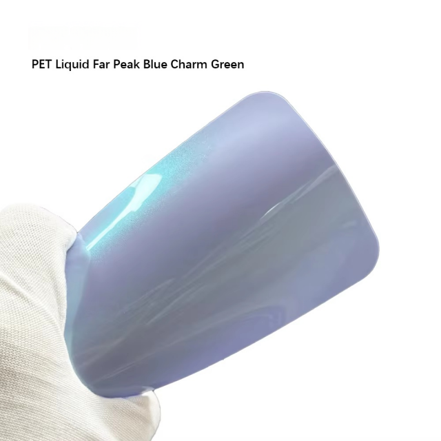 PET Liquid Far Peak Blue Charm Green