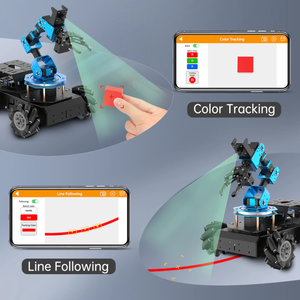 Hiwonder ArmPi Pro Himbeer Pi ROS Roboterarm Entwickler Kit mit 4WD Mecanum Rad Chassis Open Source Roboter Auto - Product Image 4
