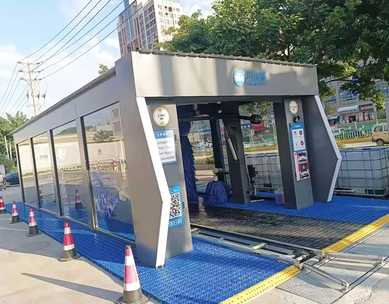 Tunnel self-service in cina attrezzatura per autolavaggio macchine per autolavaggio tunnel automatico per lavatrice con asciugatrice