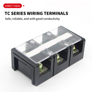 High Quality TC PCB Barrier Strip <strong>Fixed</strong> Type Grounding <strong>Terminal</strong> <strong>Blocks</strong> Screw Mounted Din Rail 2.5MM Splitter Connector - Product Image 2