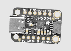 Scheda Breakout JEO MCP2221A USB to GPIO ADC I2C - Product Image 3