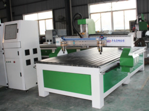鲁雕数控刳刨机1313 1212单头2轴3轴水冷主轴木工雕刻机 - Product Image 5