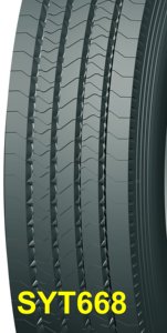 ייצור מקצועי עמידות 265/70r19.5 צמיגים משאית 265/70r19.5נייד חומר עמיד פרימיום syt668
