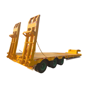 <span class=keywords><strong>2</strong></span>轴4轴60吨Lowboy低床3轴低床半挂车待售