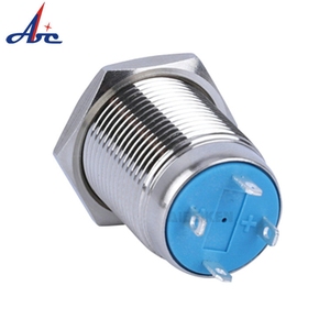 LED in metallo illuminato interruttore a pulsante 12V 24V per sistemi di controllo 4pin pulsante - Product Image 2