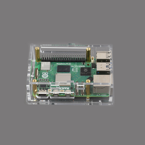 Aismartlink Clear Acryl gehäuse für Raspberry Pi 5, Unterstützt die Installation des offiziellen aktiven Kühlers - Product Image 4