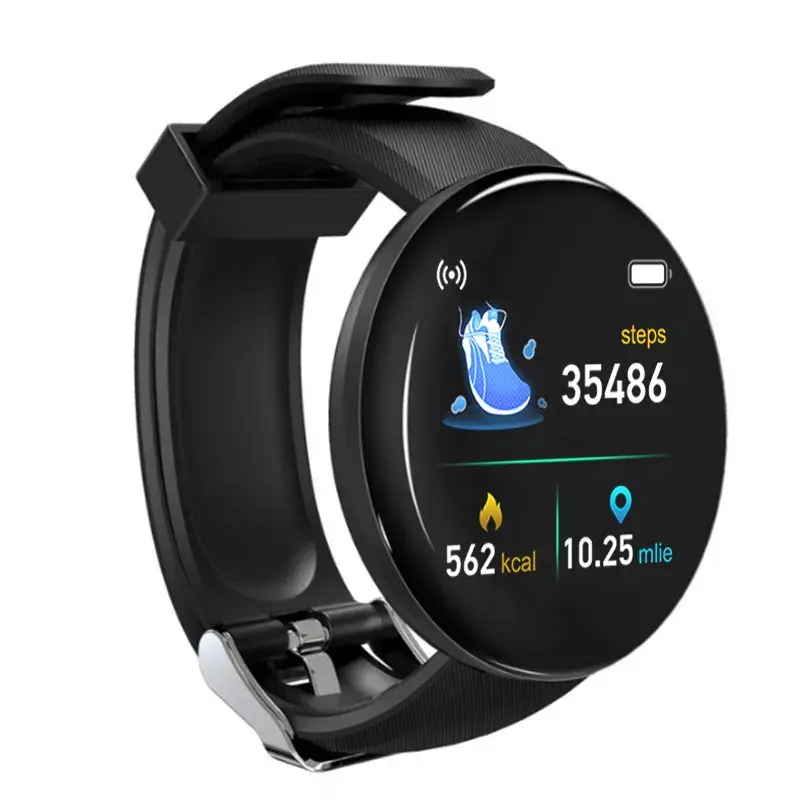 D18 الساخن بيع reloj inteligente ساعة ذكية رخيصة للماء شعبية نمط الروبوت ساعة ذكية اللياقة البدنية ووتش