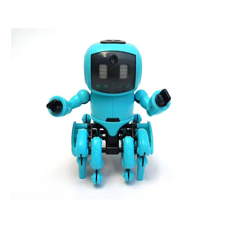Robot interactivo para ayudar a los niños a desarrollar la mano y los ojos, nuevo diseño, forma de alien, control de gestos, 2023