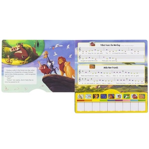 Dahili klavye çocuklar ile Simba piyano şarkı kitabı ile şarkılar sesli kitap - Product Image 4