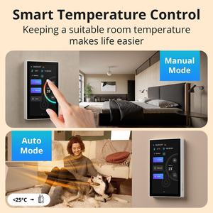 Wi-Fi умная сенсорная панель Переключатель Zigbee концентратор центральный экран управления для умной домашней автоматизации - Product Image 4
