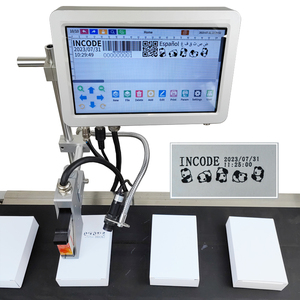 Máquina de codificación de código de barras de caducidad de fábrica INCODE TIJ, dispositivo de código de barras y fecha, impresora de inyección de tinta para línea de montaje de producción de plástico - Product Image 5