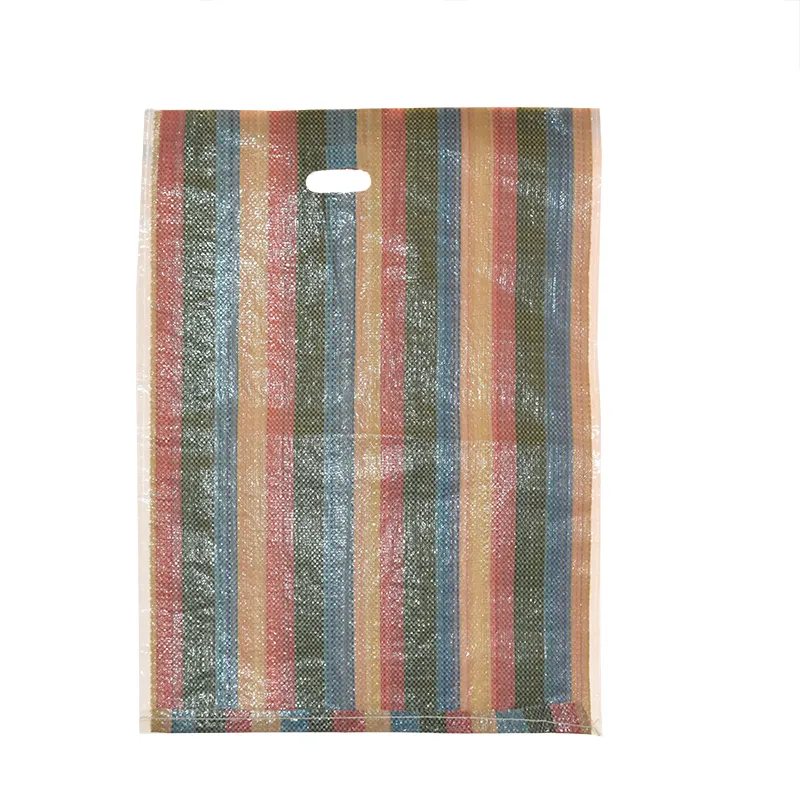 Sacola/saco de compras tecido pp preço de fábrica exportado para o Peru, feito na China