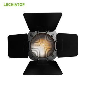 DMX512 Controlled LED Stage Fresnel <strong>Light</strong> for Film &amp; Television Studio E27 Bulb Base - Product Image 1