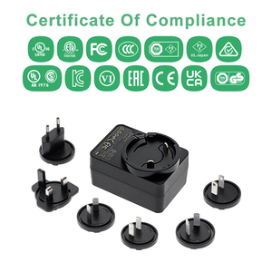 Free Sample Customized Interchangeable 8.4V 1.5A 16.8V 0.5A 15V 1A 15W Power <strong>Adaptor</strong> Camera Power Supply Adapter for CCTV Modem - Product Image 2