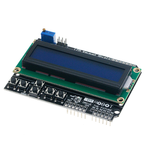 LCD Tastatur Schild LCD1602 LCD 1602 Modul Anzeige für Arduino ATMEGA328 ATMEGA2560 blauer Bildschirm