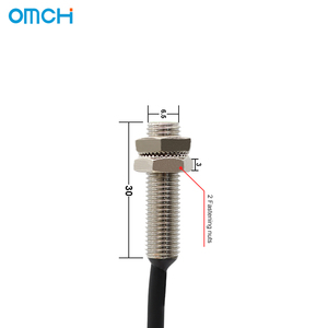 Sensor de proximidad inductivo de metal empotrado OMCH PR08, distancia de detección de 1,5mm con interruptores de salida NPN PNP - Product Image 1
