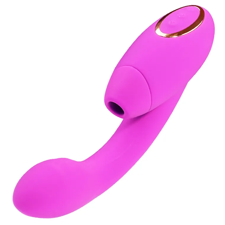 10-Mode Dubbele Stimulatie Vibrator: Tongzuiging En Schudden Voor Intense Orgasmes