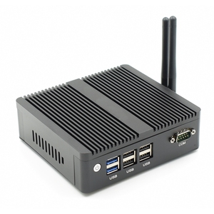 Günstiger NUC Quad Core Lüfter loser Mini-PC Cele Ron N3160 J3160 J1800 J1900 Win10 Dual LAN Mini-ITX-Computer 2 RS232 COM Kleiner PC - Product Image 6