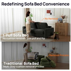 Dongguan Factory Ausziehbares Schlafs ofa Queen-Size-Schlafs ofa mit USB-Aufladung Memory Form Matratze Cabrio Loves eat Couch bett - Product Image 3