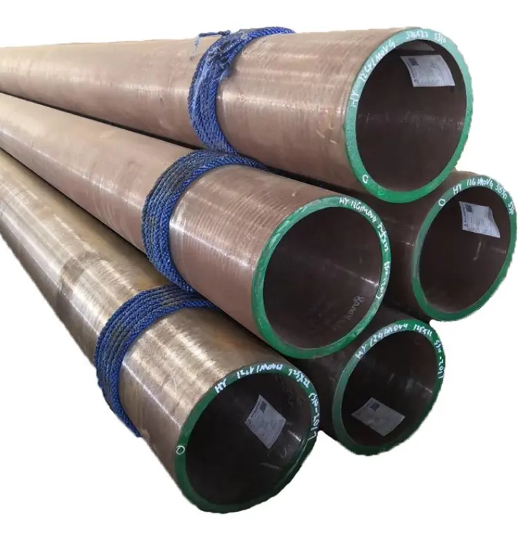 China factory hot rolled welded carbon steel pipe Q235 Q355 seamless pipe send oil carbon steel pipes price