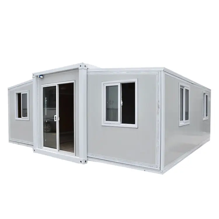 Detachable luxury villa extendable portable house foldable expandable container house 40ft container homes prefabricated home
