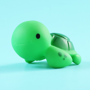 ホット販売カスタム生産漫画キッズバスTPRラバーソフトシミュレーション動物ラバークジラバス水スプレーバスルームおもちゃ