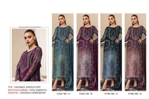Kurta Plazzo ve pantolon seti ile en beklenen tasarımcı dupatta koleksiyonu 3 adet Premium kalite bayan için Suit - Product Image 4