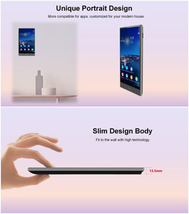 Digital 8 Inch <strong>IP</strong>/<strong>TCP</strong> Intercom <strong>System</strong> DIY Scene Tuya Android <strong>Smart</strong> <strong>Home</strong> <strong>Automation</strong> Control Vertical Tablet Remote Control - Product Image 5