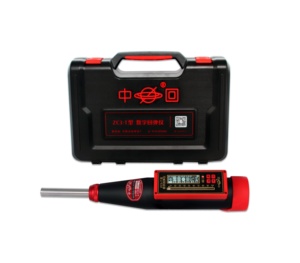 Probador profesional de rebote de hormigón Schmidt Hammer 10-70Mpa Resiliómetro Edificios, carreteras y puentes (embalaje OEM disponible) - Product Image 3