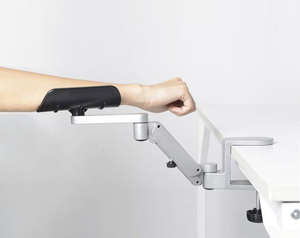 2021 Ergonomic Arm Rest Rotating Mouse Arm Rest Mouse Pad Cradle <strong>Computer</strong> Hand Rest for <strong>Computer</strong> <strong>Table</strong> Arm Support Aluminum - Product Image 4