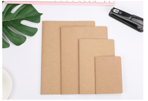 2024 <strong>Custom</strong> LOGO <strong>Printing</strong> A5 Natural Kraft Field Notes <strong>Notebook</strong> Horizontal Blank Paper <strong>Notebooks</strong> - Product Image 3