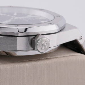 Orologio da uomo di lusso automatico di lusso con funzione di datteri a specchio zaffiro e cassa Tonneau nuova con Display a quadrante - Product Image 2