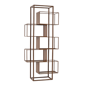 Hiện đại tối giản kim loại kệ sách sáng tạo đứng lưu trữ Giá hiển thị cho phòng ngủ phòng học thanh lịch đứng tủ - Product Image 5