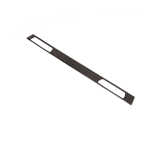 Karbon Fiber sticker araba iç ön yolcu koltuğu bardak tutucu çerçeve için araba iç aksesuarları <span class=keywords><strong>BMW</strong></span> eski 3 serisi/E90 e92