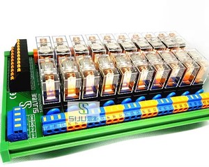 20CH <strong>Relay</strong> <strong>Module</strong> <strong>Module</strong>, PLC Amplification Board, Terminal Combined Power Amplifier Board - Product Image 1