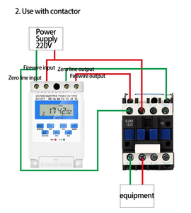 Interruptor de temporizador de apagado automático eléctrico automático programable digital automático 24 horas KG316T temporizador pequeño 220V con batería