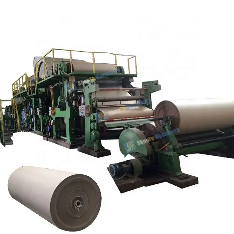 Líder DE LA INDUSTRIA 2100mm Proceso/fabricantes de máquinas de fabricación de papel kraft Molino de papel Kraft