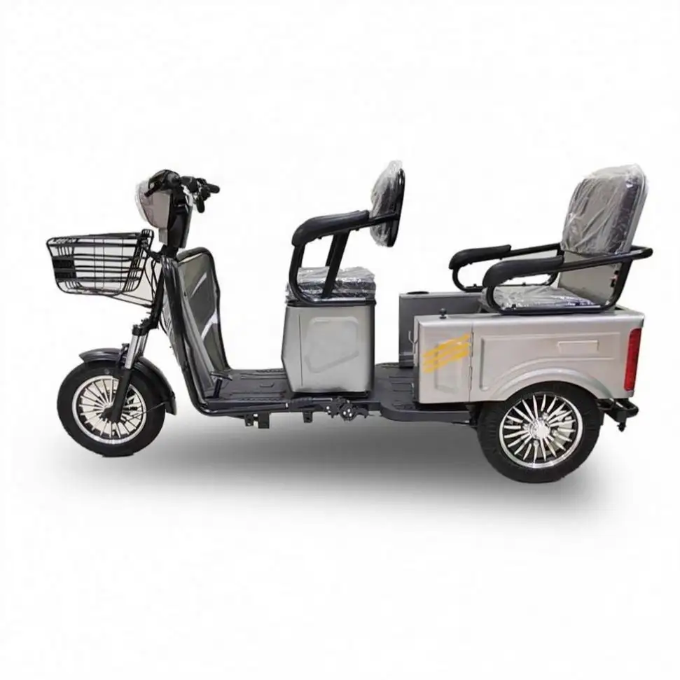 Top And Hot Selling Oem Electrically Operated Tricycle Electric Three Wheel Adult Car For Passenger