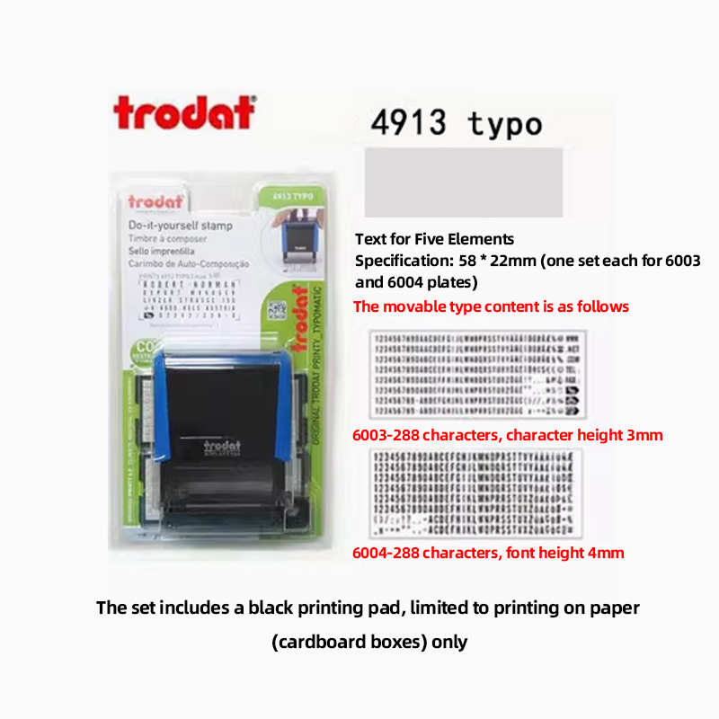 Typo Trodat 4913