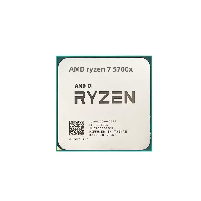 AMD 5-Procesador CPU AM4 para PC, dispositivo para juegos de ordenador, con conector para R7 5700G R7 5800X R9 5900X R9 5950X, para dispositivos electrónicos AMD